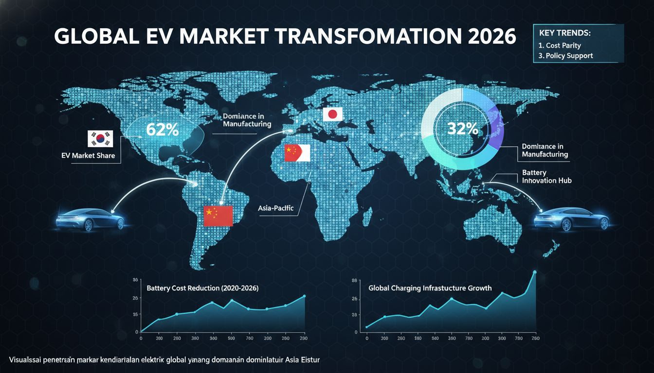 Transformasi Otomotif Global: Dinamika Pasar dan Disrupsi Kendaraan Listrik 2026